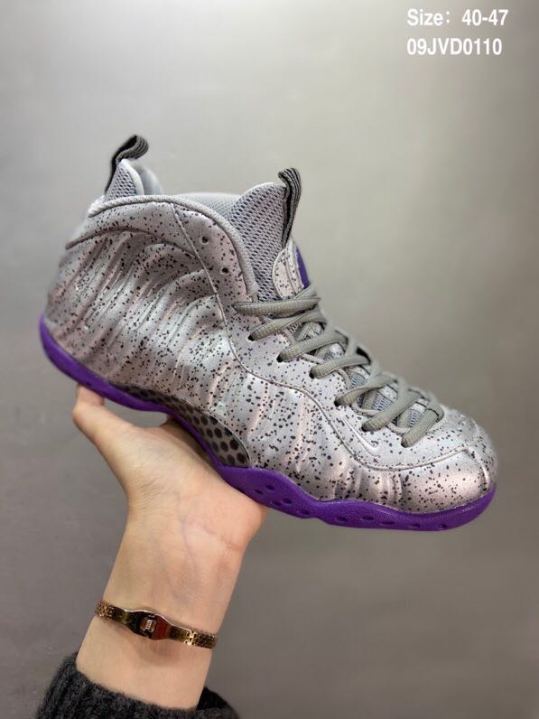 2020 Nike Air Foamposite I Cement Grey Purple